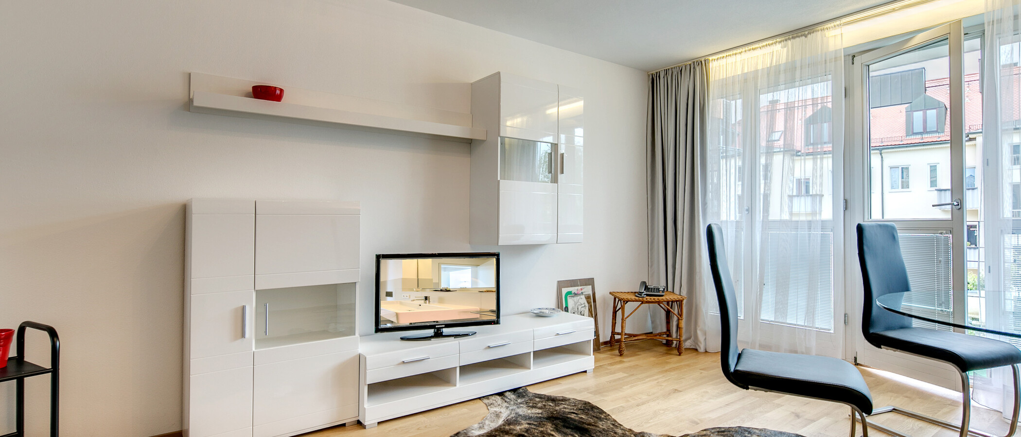 квартира München Schwabing-Nord (zw. Belgrad- & Leopoldstraße) 02 гостиная 6928