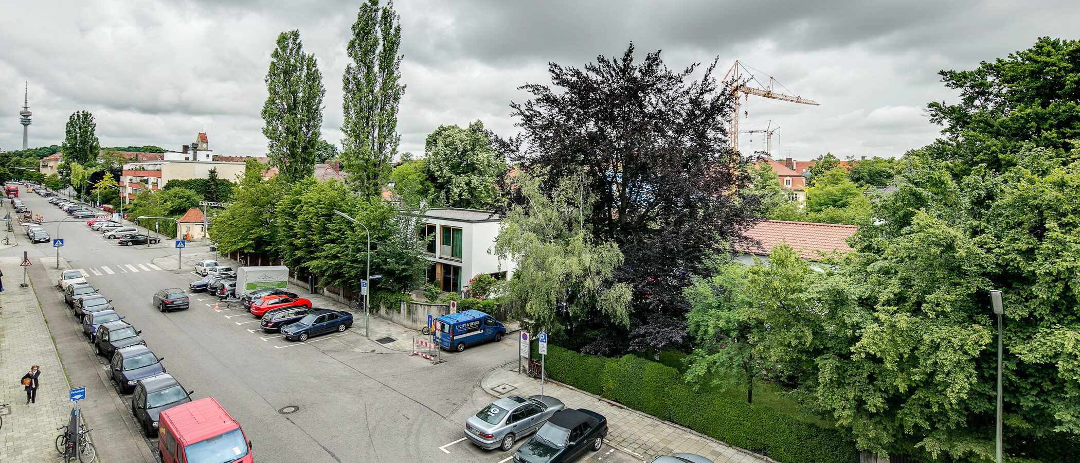 квартира München Schwabing-Nord (zw. Belgrad- & Leopoldstraße) 03 вид из окна 6928