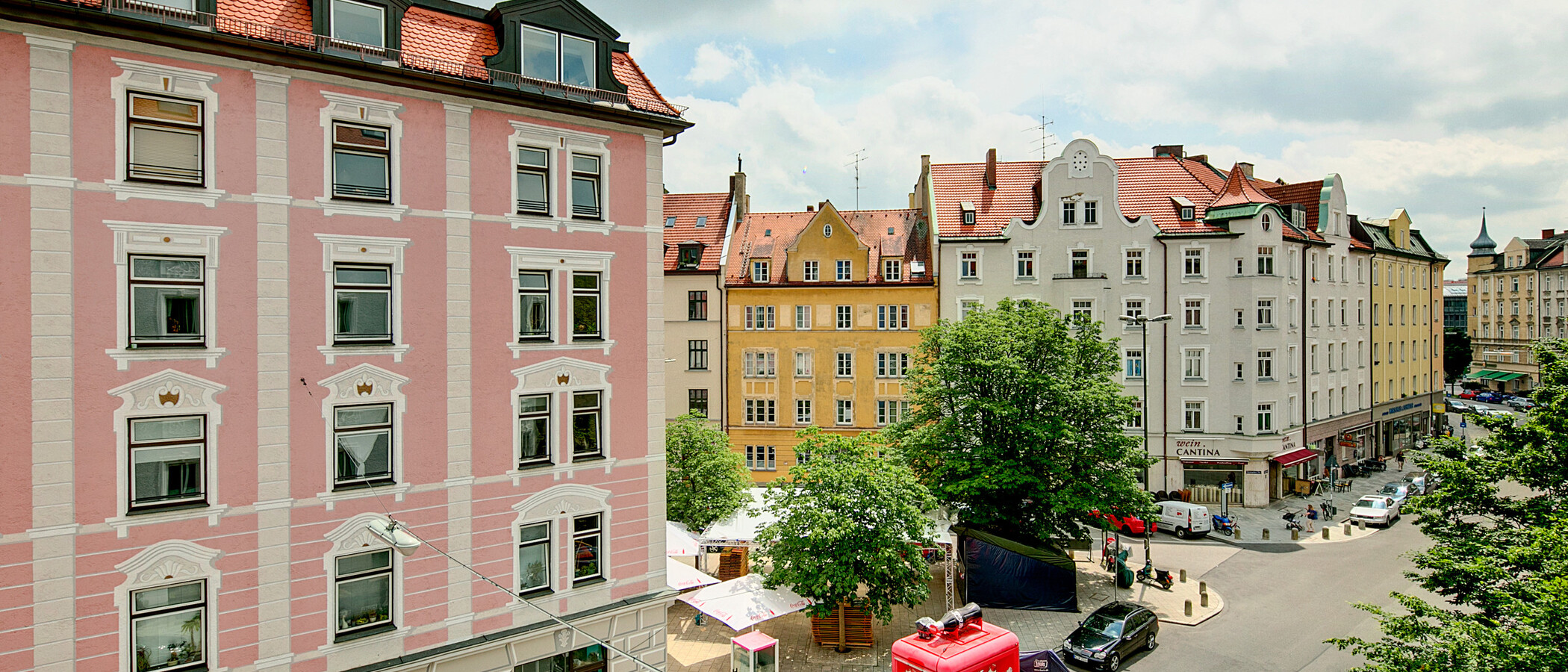 квартира München Haidhausen 01 вид из окна 6958