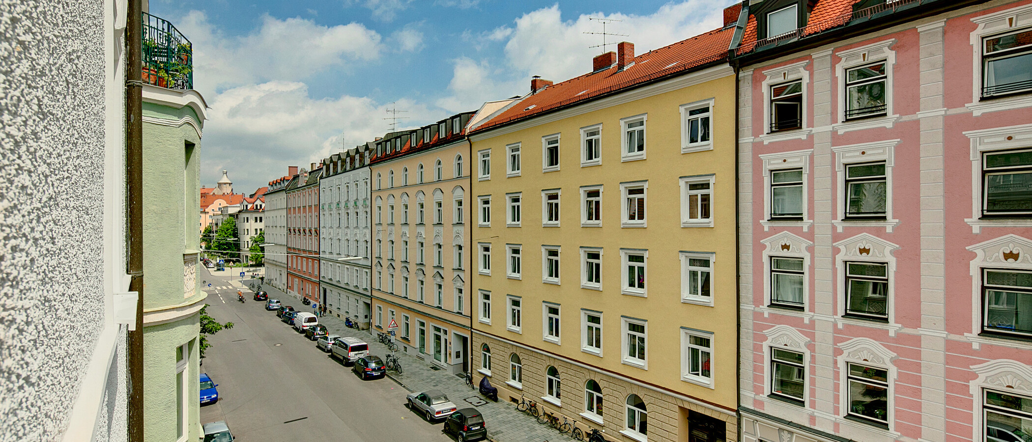 квартира München Haidhausen 02 вид из окна 6958