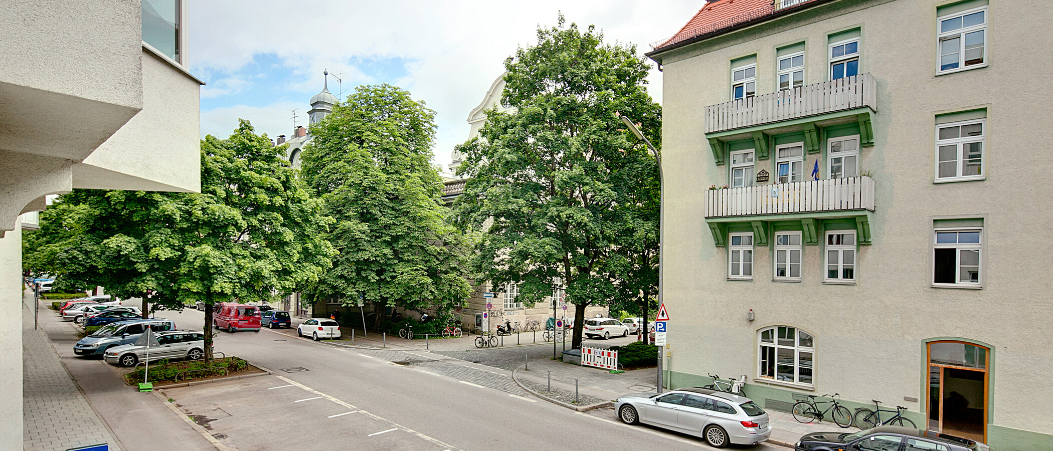 квартира München Haidhausen 01 вид из окна 6959