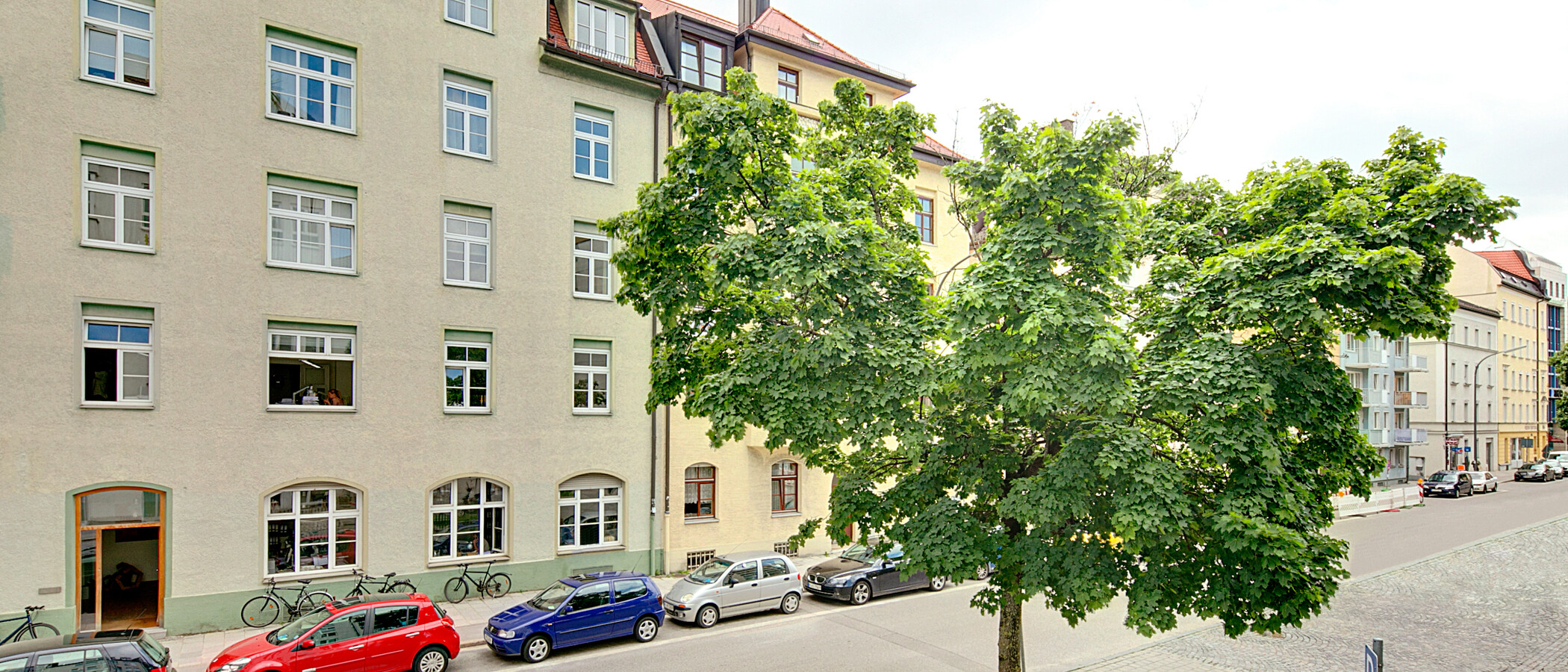 квартира München Haidhausen 02 вид из окна 6959