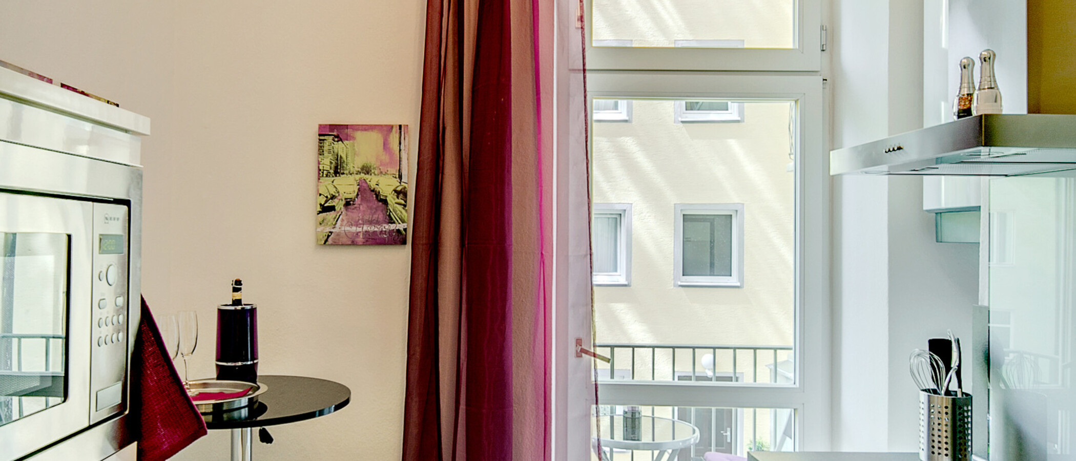 квартира München Westend 02 кухня 6979