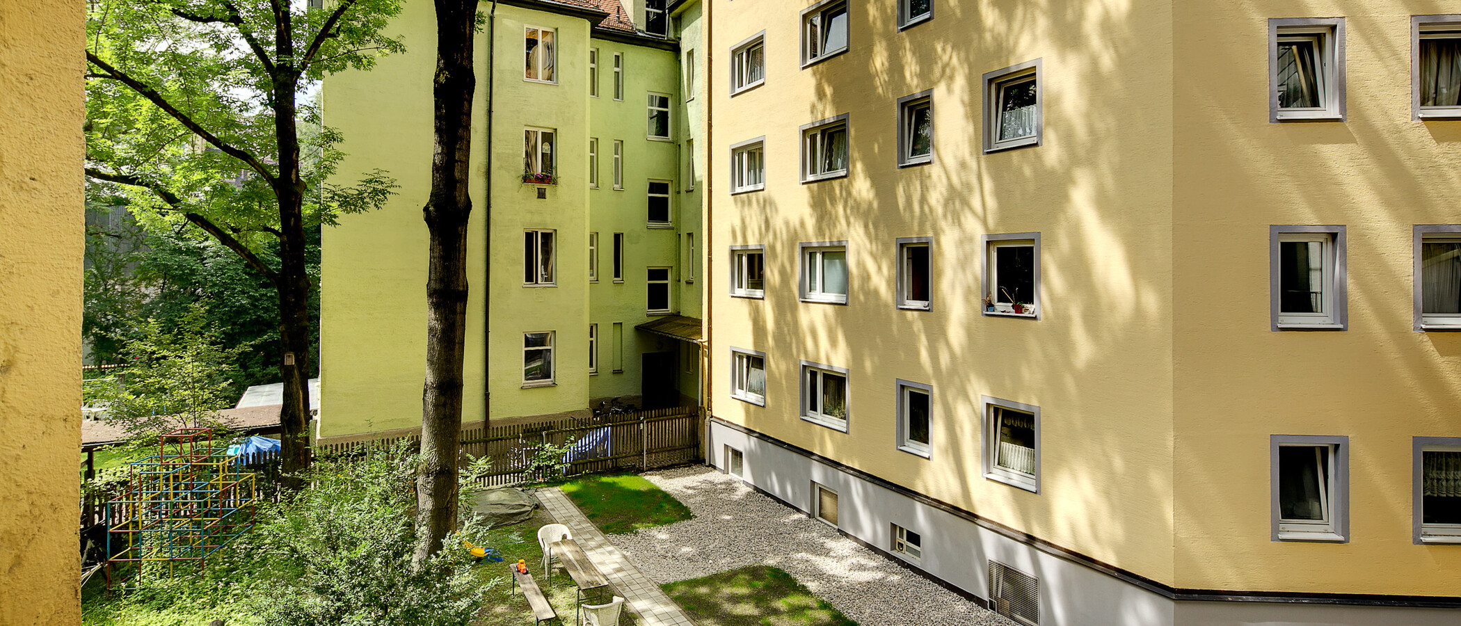 квартира München Westend 01 вид из окна 6979