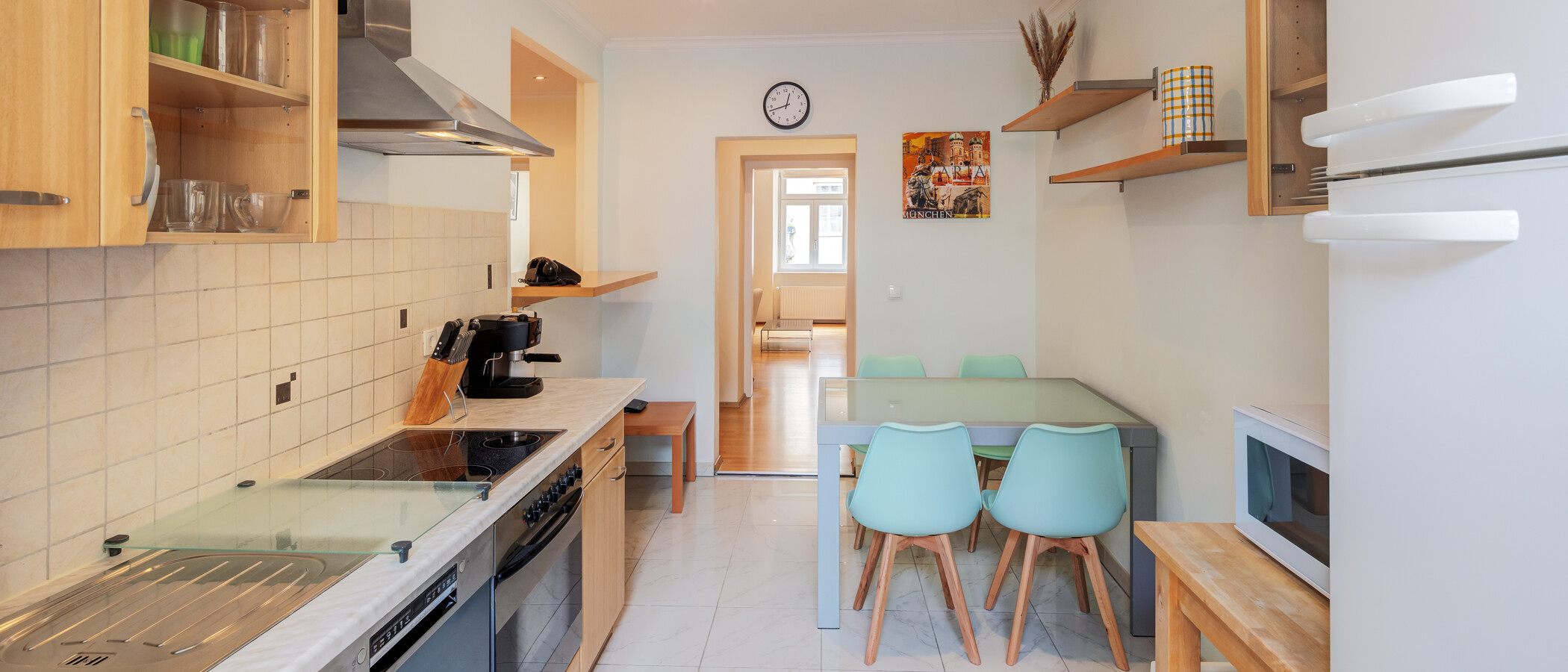 квартира München Haidhausen 01 кухня 6981
