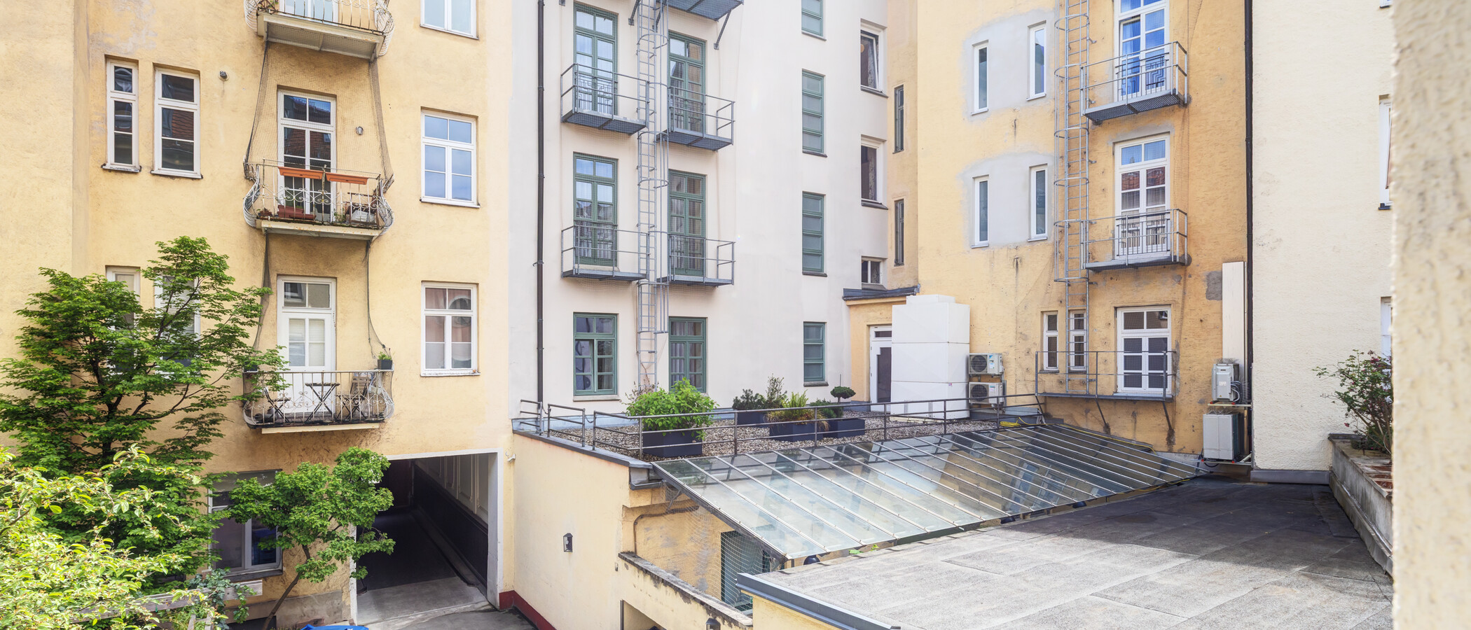 квартира München Haidhausen 02 вид из окна 6981