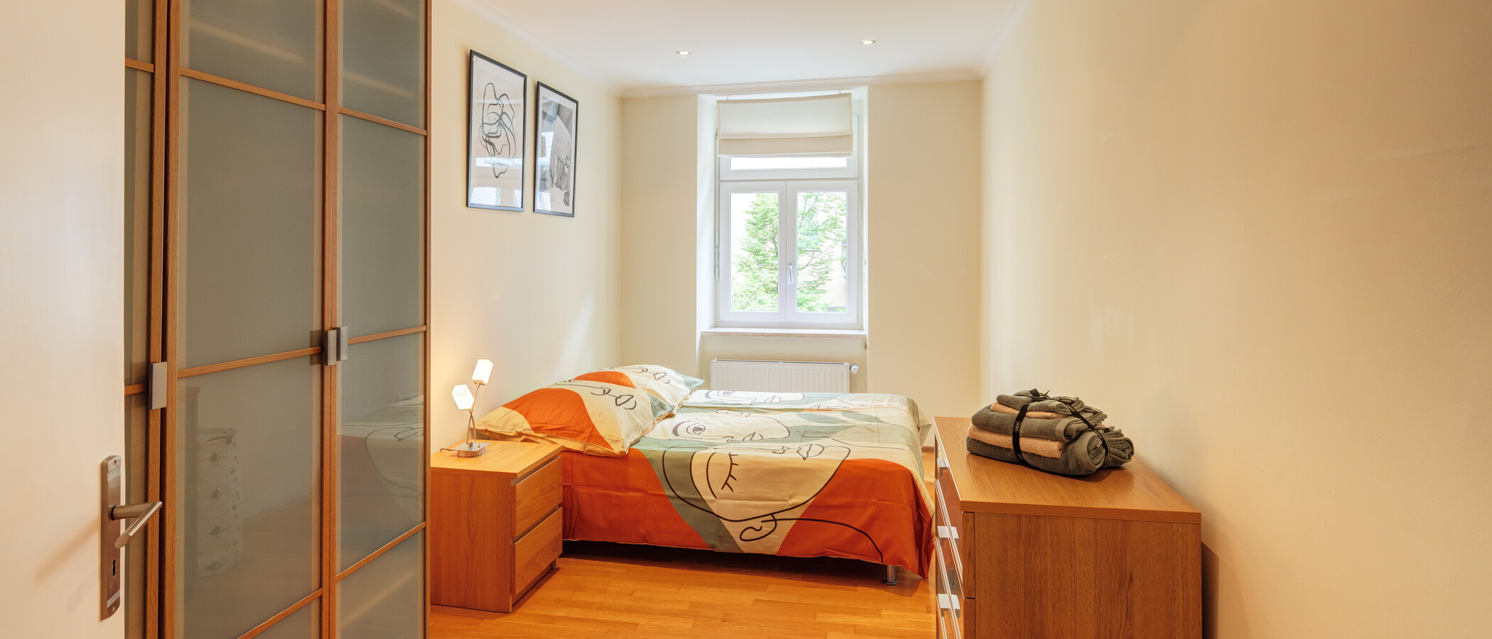 квартира München Haidhausen 01 спальная комната 6981