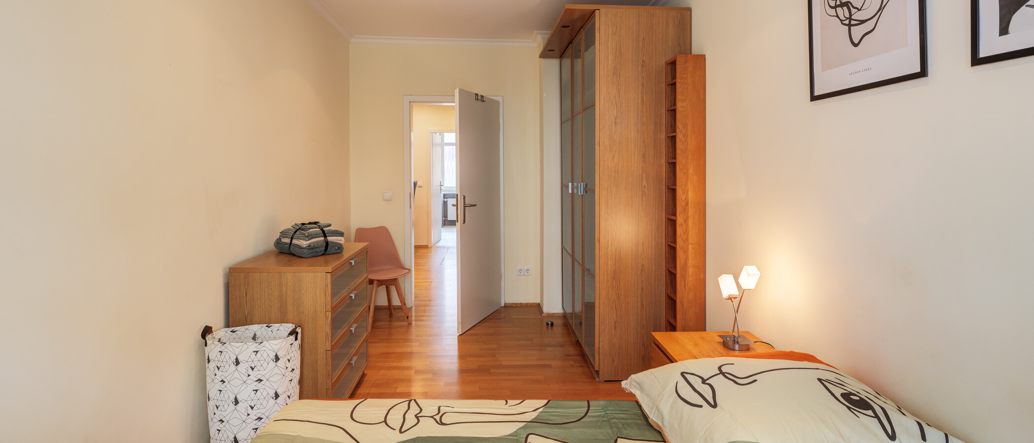квартира München Haidhausen 03 спальная комната 6981