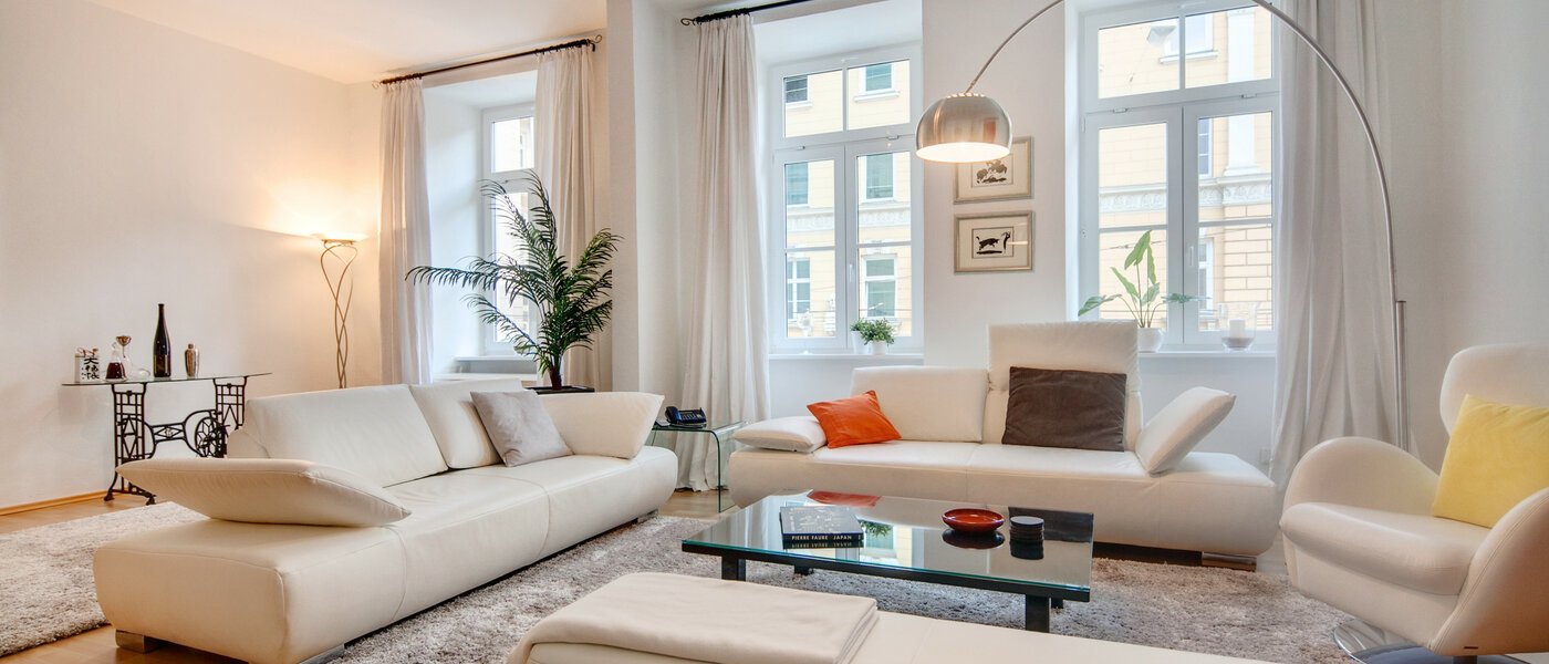 квартира München Glockenbachviertel 01 гостиная 6991