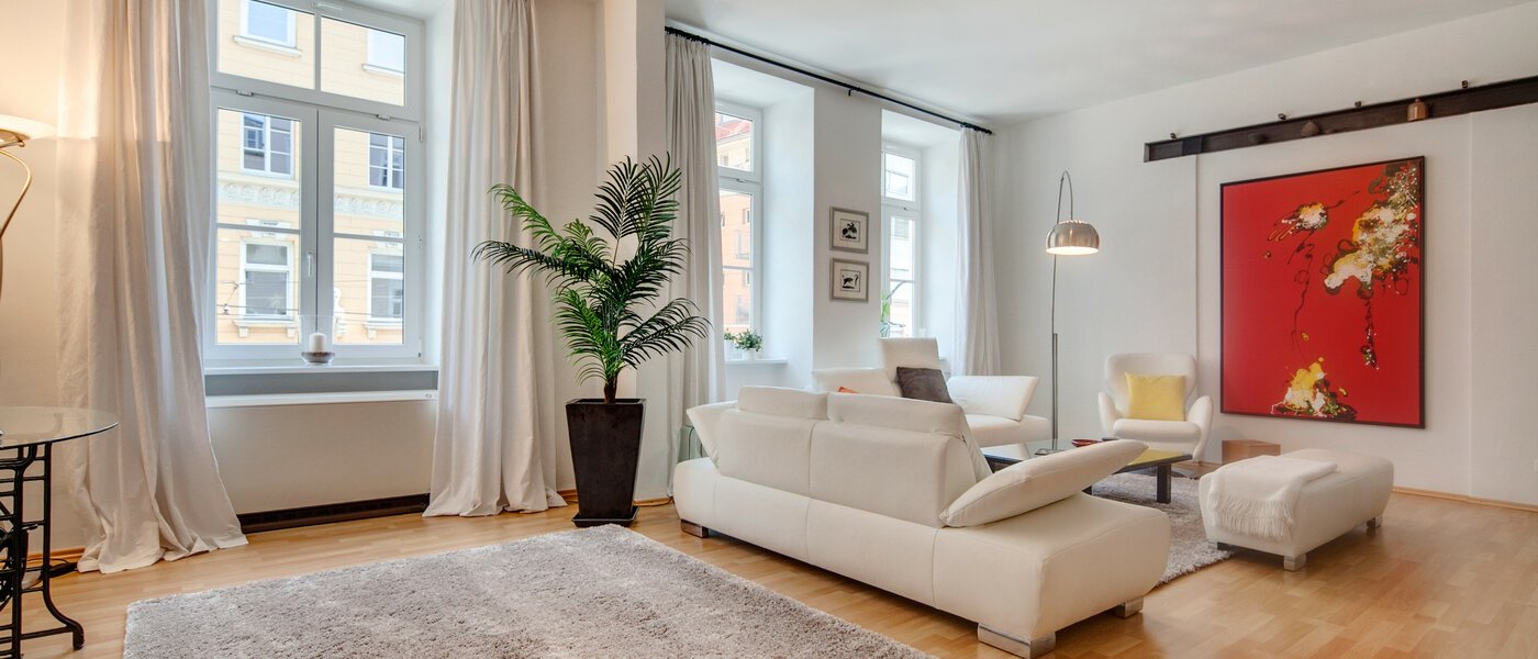 квартира München Glockenbachviertel 03 гостиная 6991