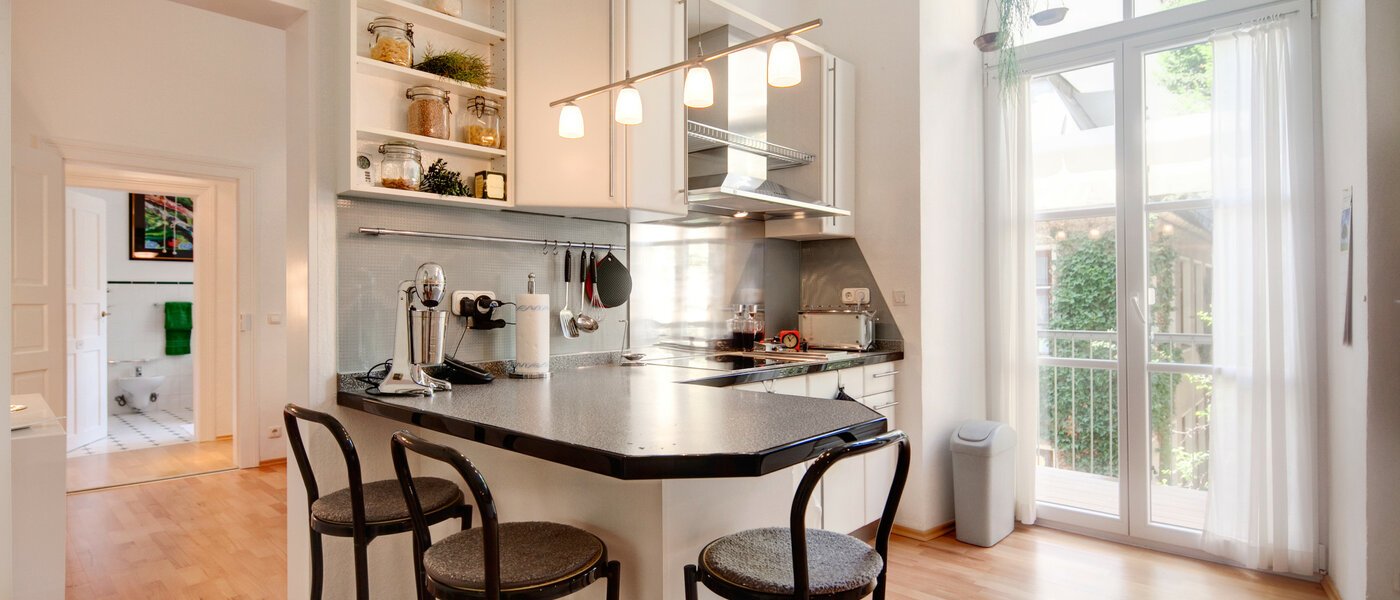 квартира München Glockenbachviertel 03 кухня 6991