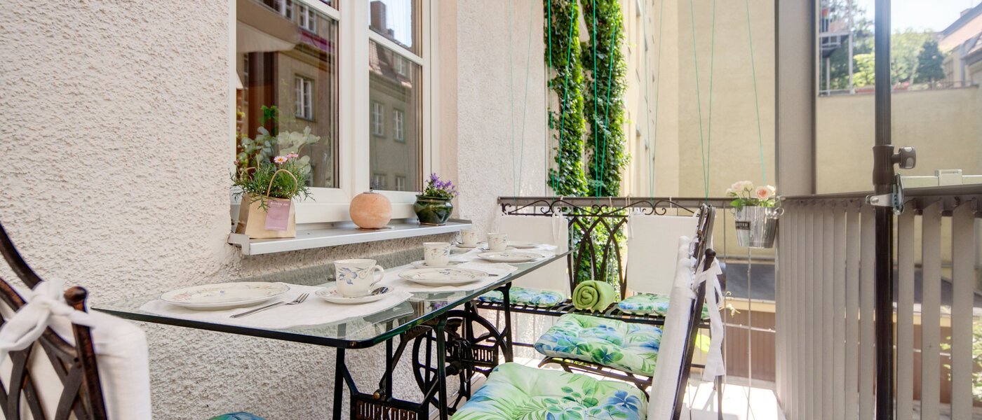 квартира München Glockenbachviertel 02 балкон 6991