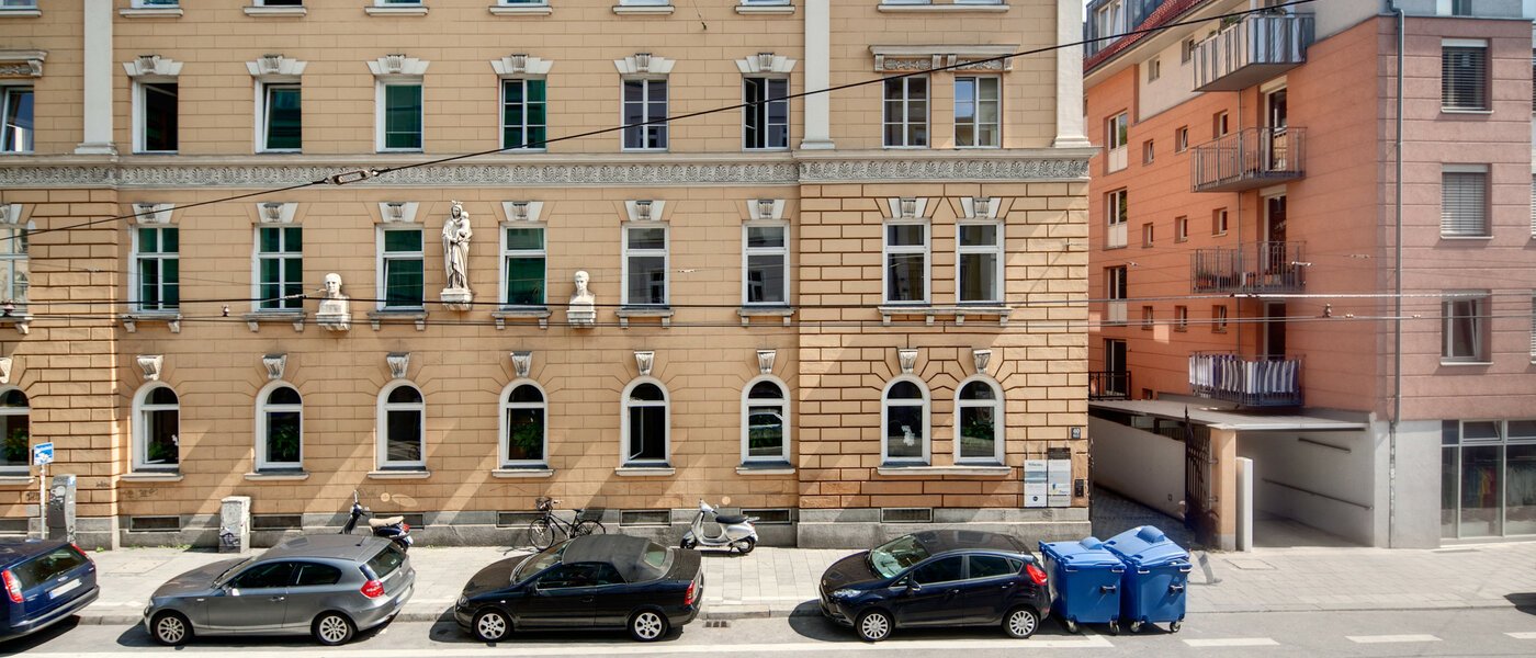 квартира München Glockenbachviertel 05 вид из окна 6991