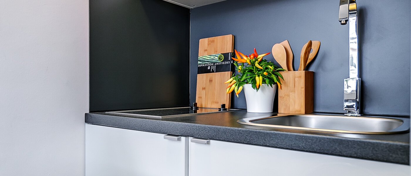 квартира München Milbertshofen 01 кухня 7016