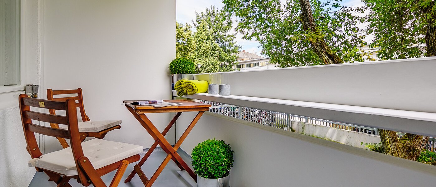 квартира München Milbertshofen 01 балкон 7016