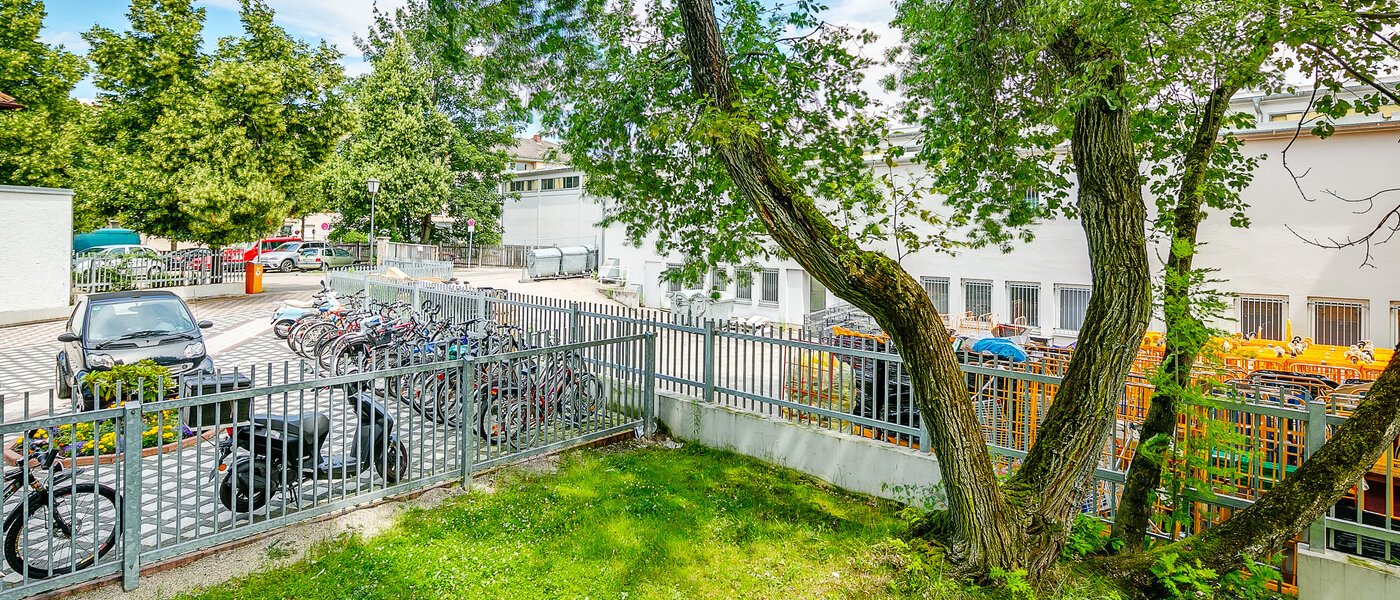 квартира München Milbertshofen 02 вид из окна 7016