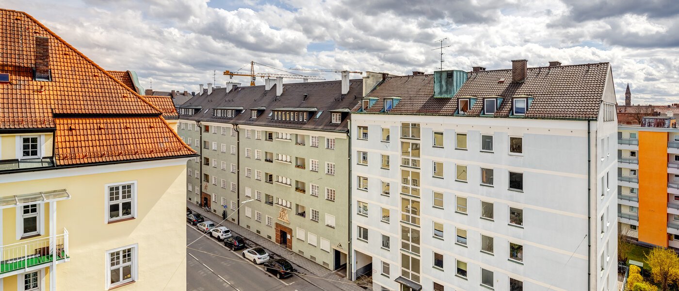 квартира München Schwabing 02 вид из окна 7020