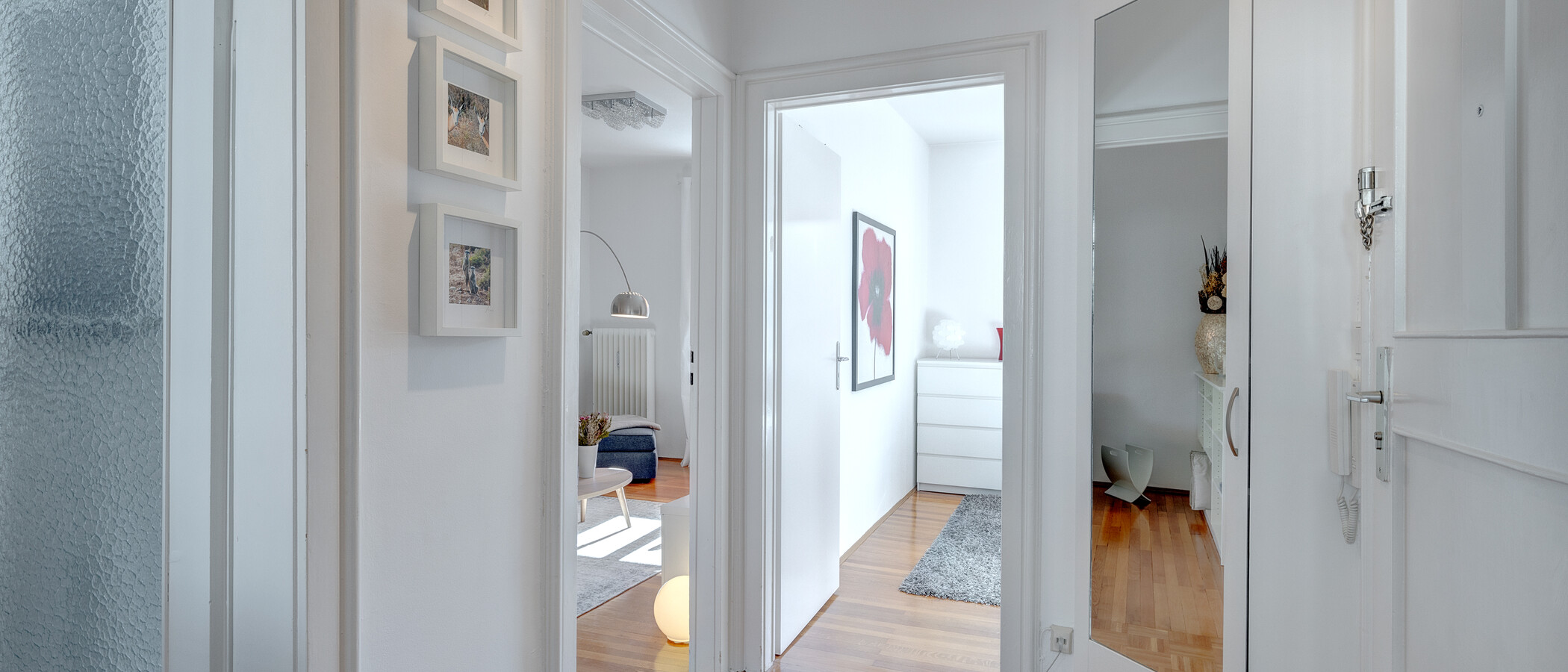 квартира München Schwabing 01 коридор 7034