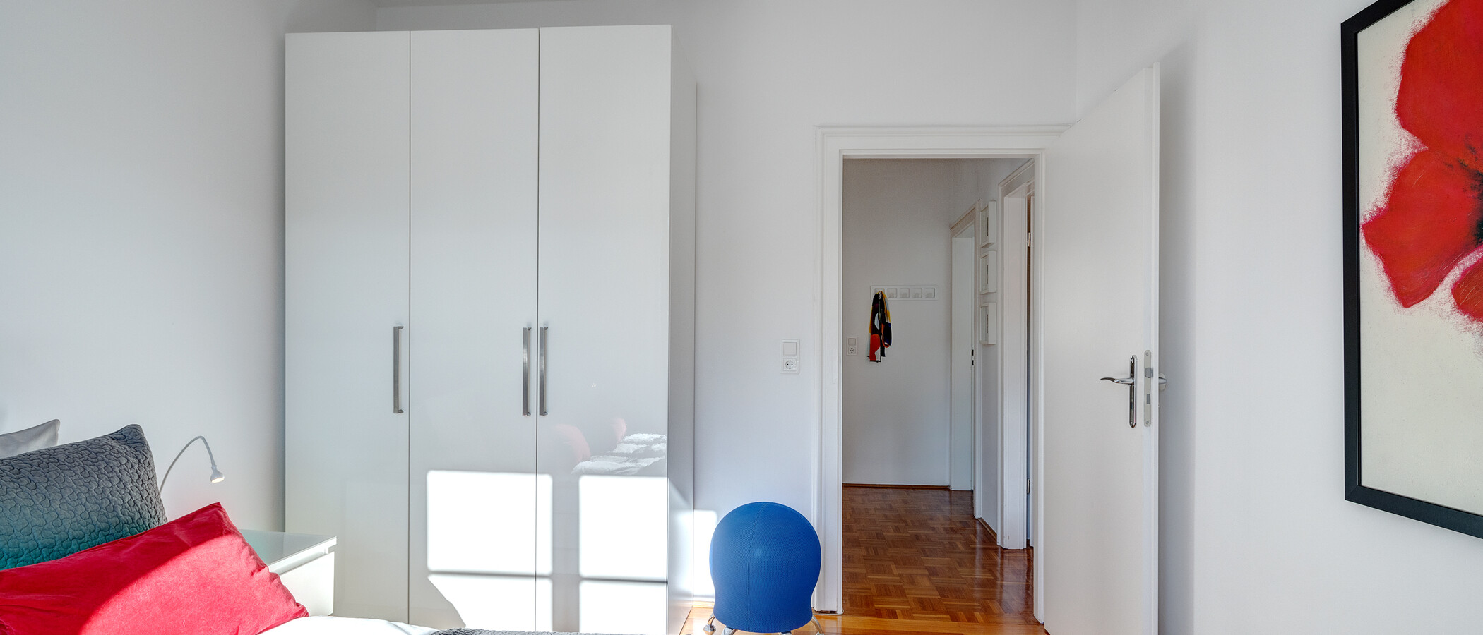 квартира München Schwabing 03 спальная комната 7034
