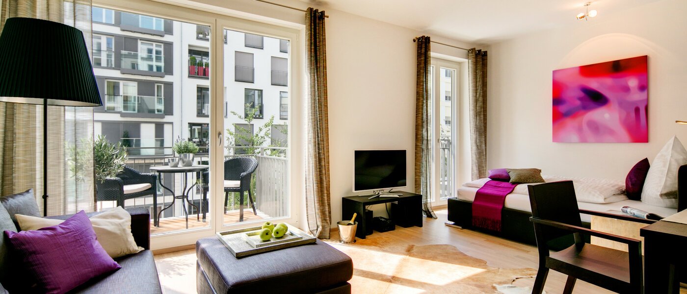 квартира München Maxvorstadt 01 гостиная 7036