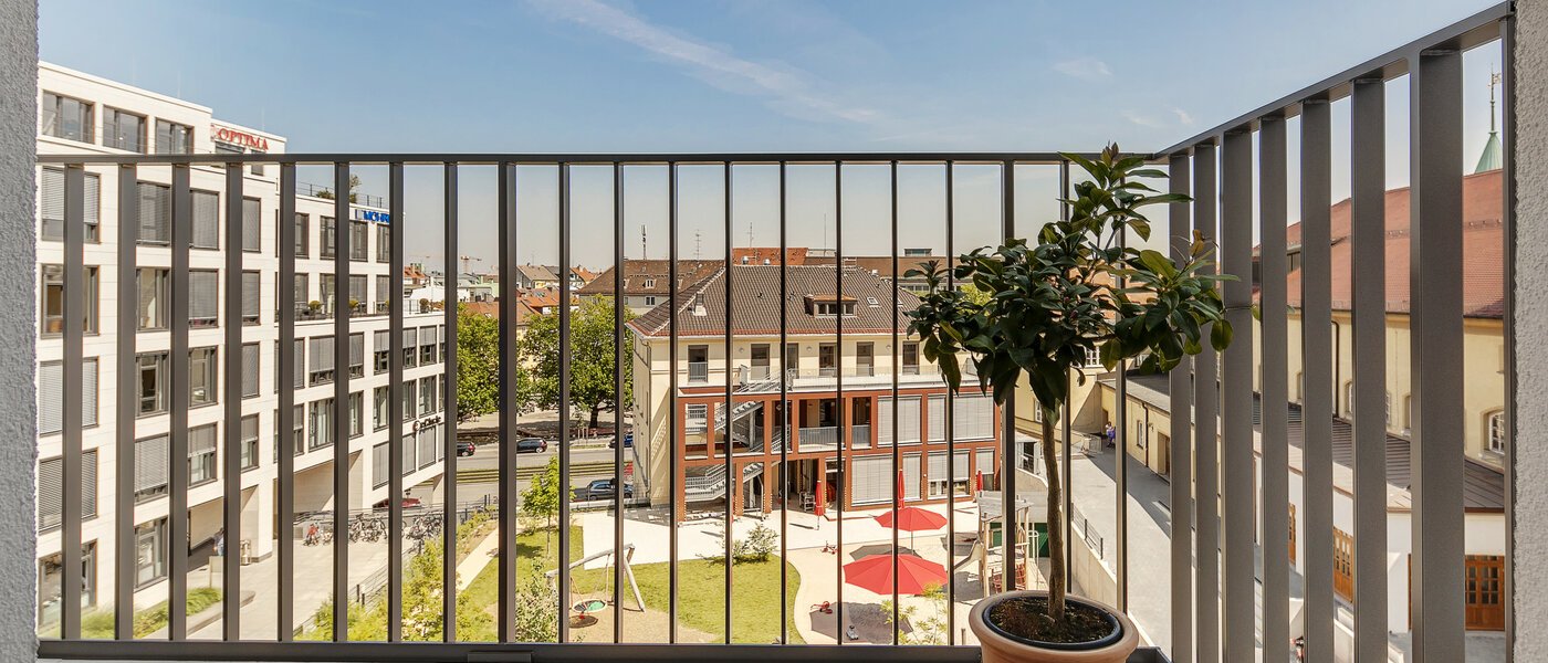 квартира München Maxvorstadt 05 балкон 7037
