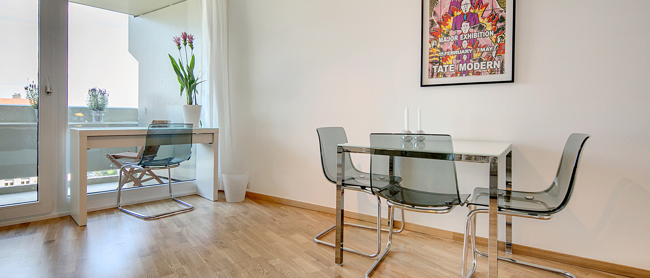 квартира München Schwabing 01 столовая 7069