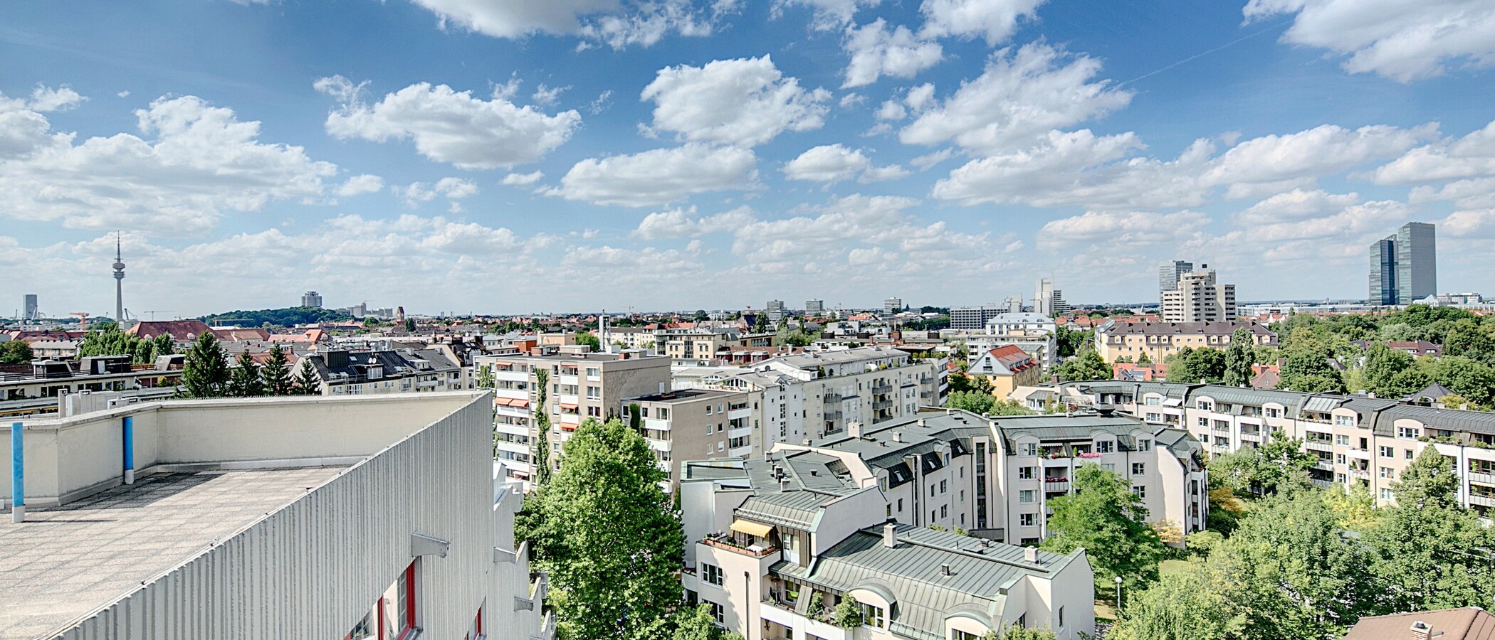 квартира München Schwabing 04 вид из окна 7069