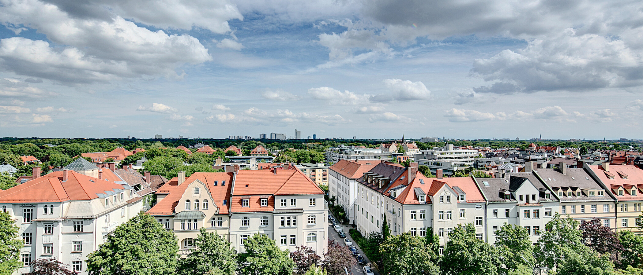 квартира München Schwabing 05 вид из окна 7069
