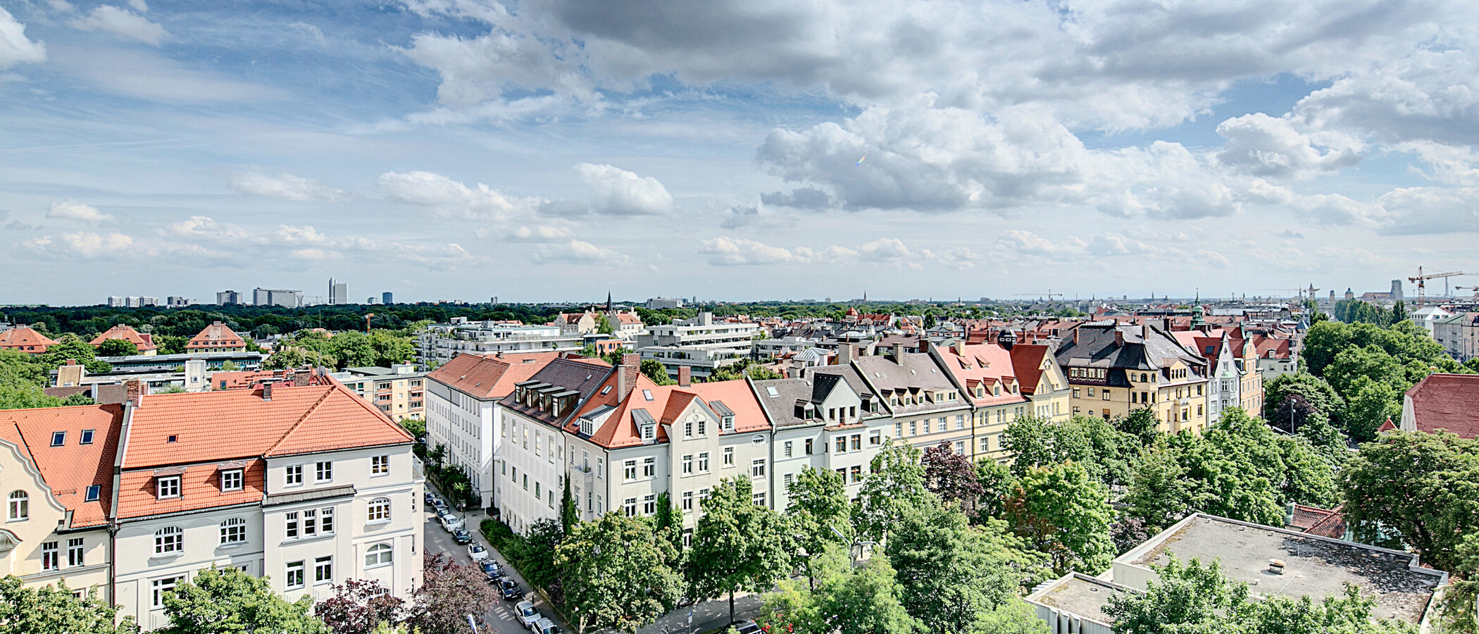 квартира München Schwabing 06 вид из окна 7069