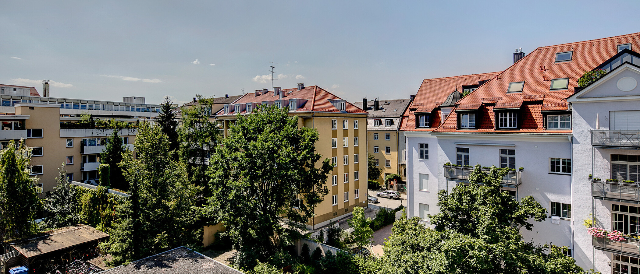 квартира München Ludwigsvorstadt 02 вид из окна 7070