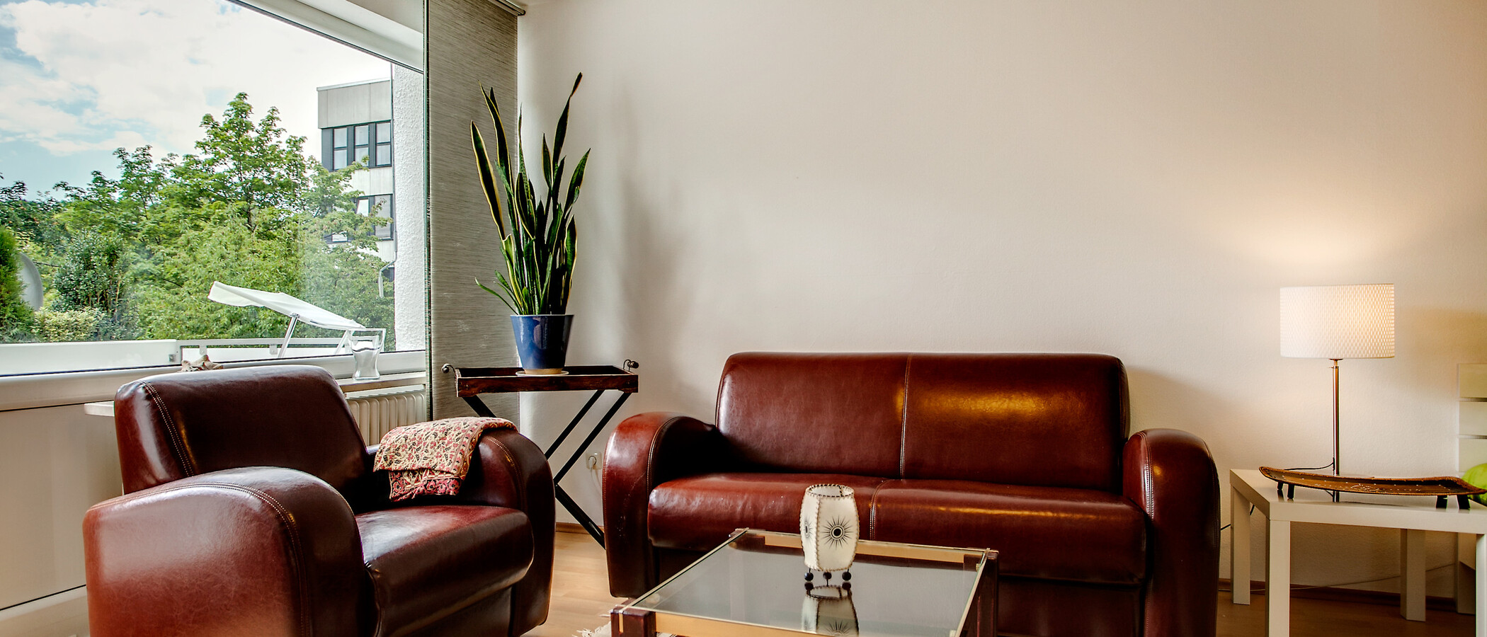 квартира München Arabellapark 01 гостиная 7076