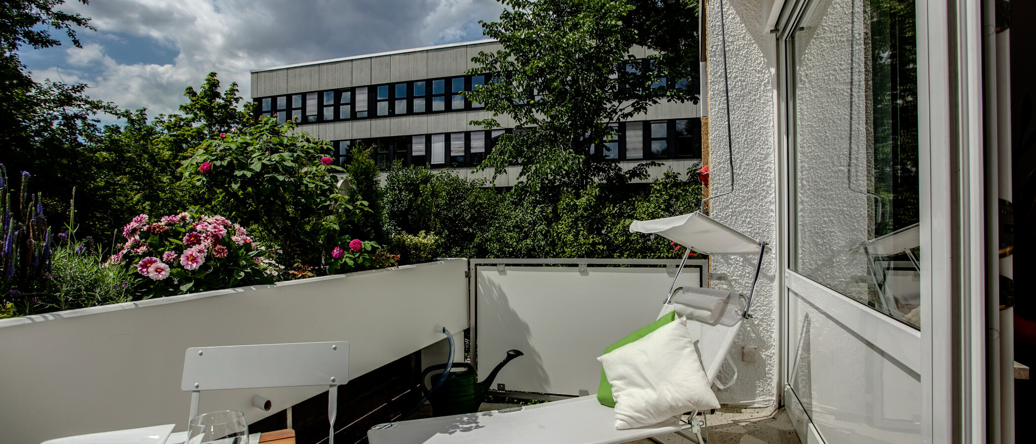 квартира München Arabellapark 03 терраса 7076