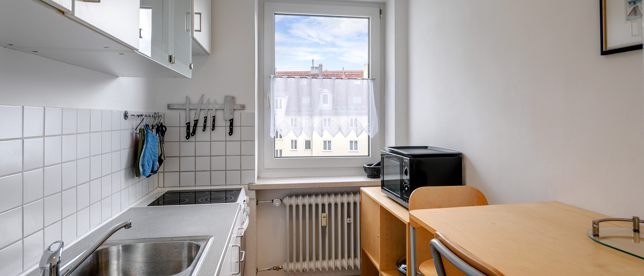 квартира München Schwabing 01 кухня 710