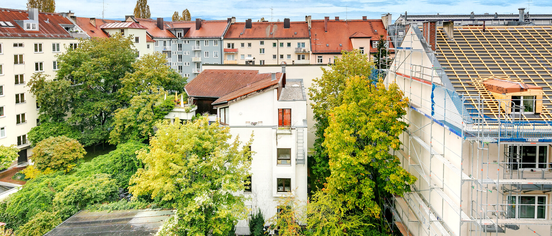 квартира München Schwabing 02 вид из окна 710