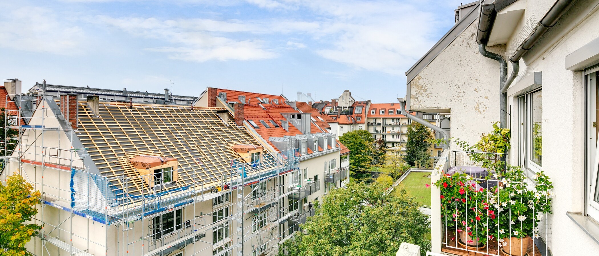 квартира München Schwabing 03 вид из окна 710