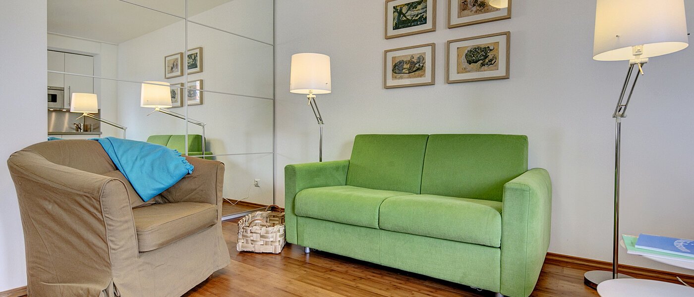 квартира München Schwabing-West (rund um den Hohenzollernplatz) 05 гостиная 711