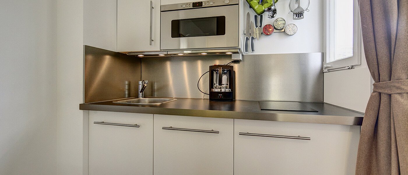 квартира München Schwabing-West (rund um den Hohenzollernplatz) 01 кухня 711