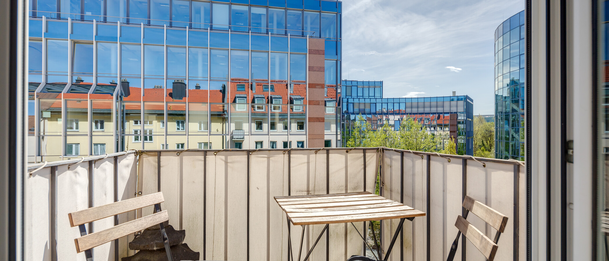 квартира München Obersendling 01 балкон 7113