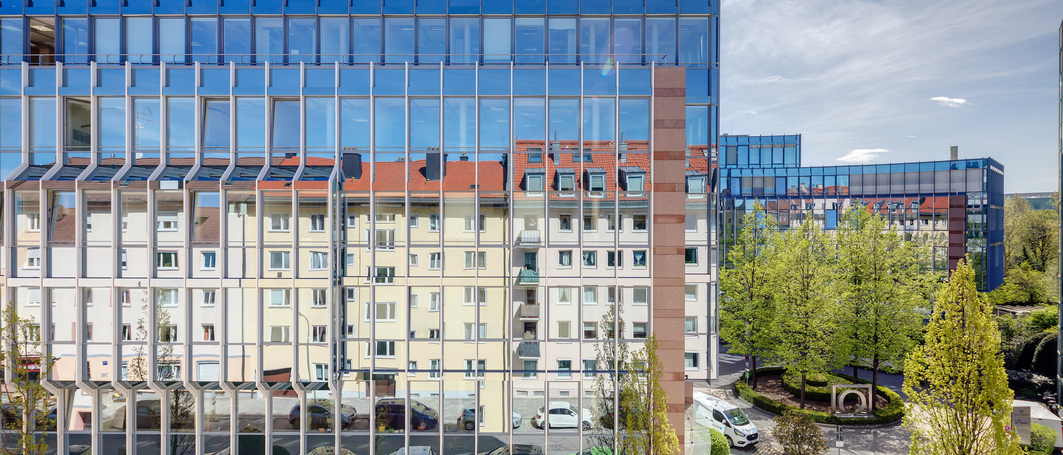 квартира München Obersendling 02 вид из окна 7113