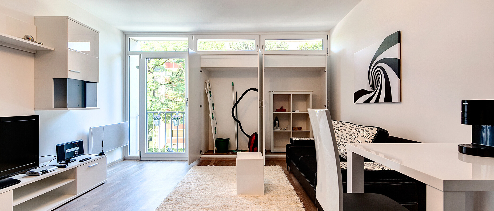 квартира München Ramersdorf 05 гостиная 7118