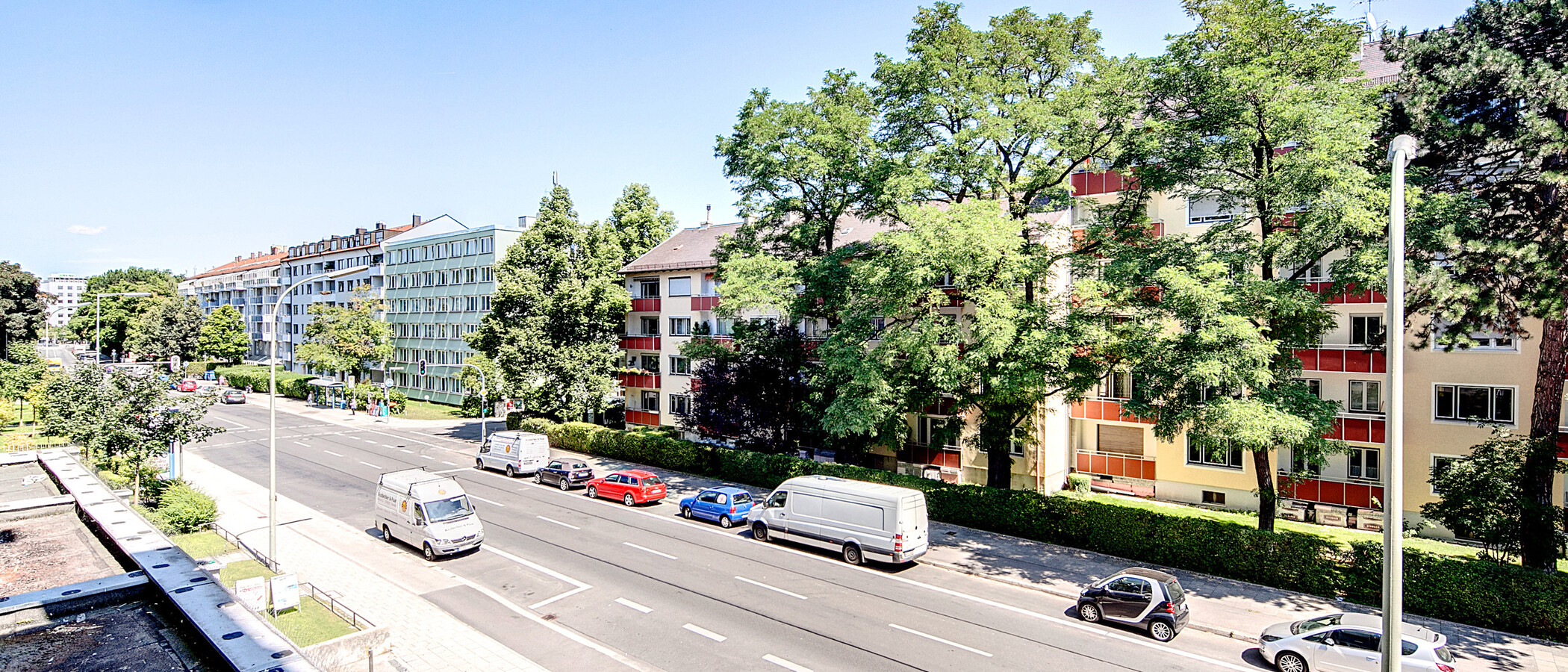 квартира München Ramersdorf 01 вид из окна 7118