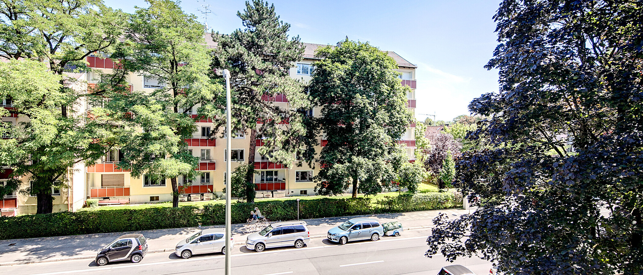 квартира München Ramersdorf 02 вид из окна 7118