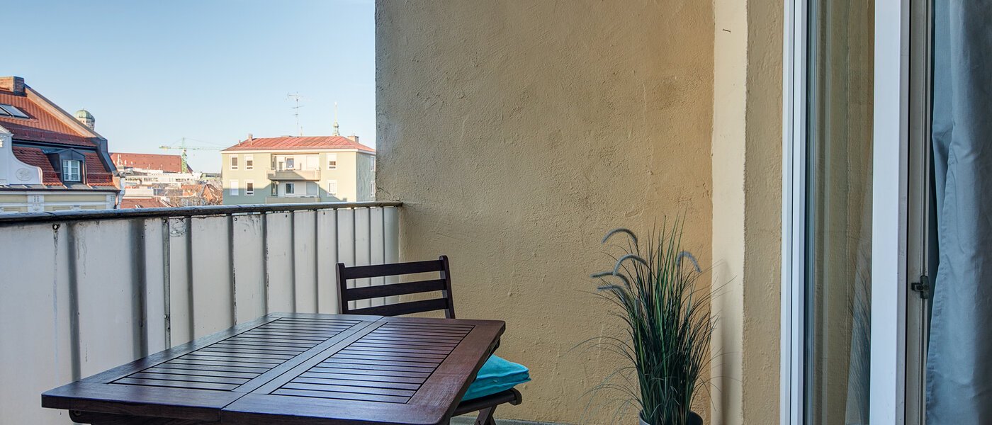 квартира München Gärtnerplatzviertel 02 балкон 7140