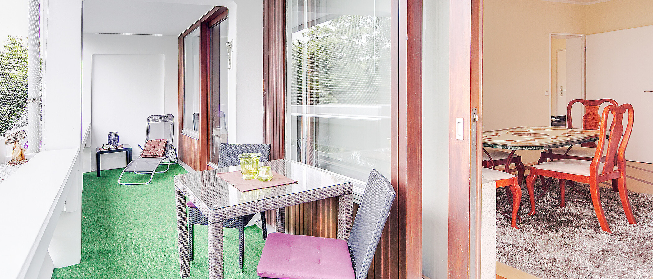квартира München Arabellapark 01 балкон 7141