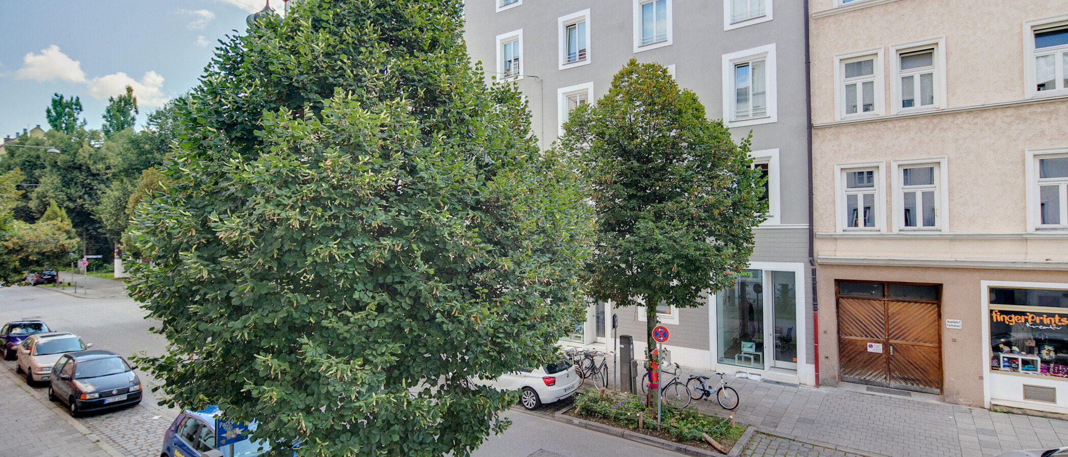 квартира München Haidhausen 01 вид из окна 7146