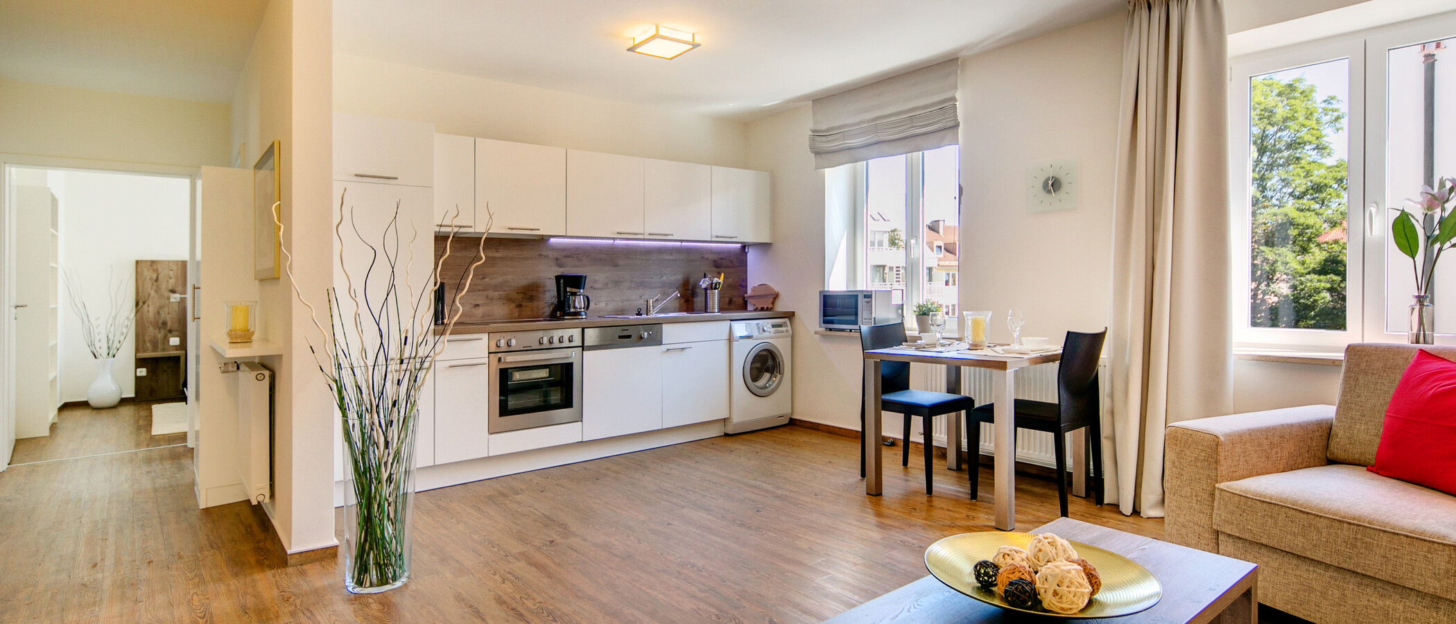квартира München Isarvorstadt 03 гостиная 7155