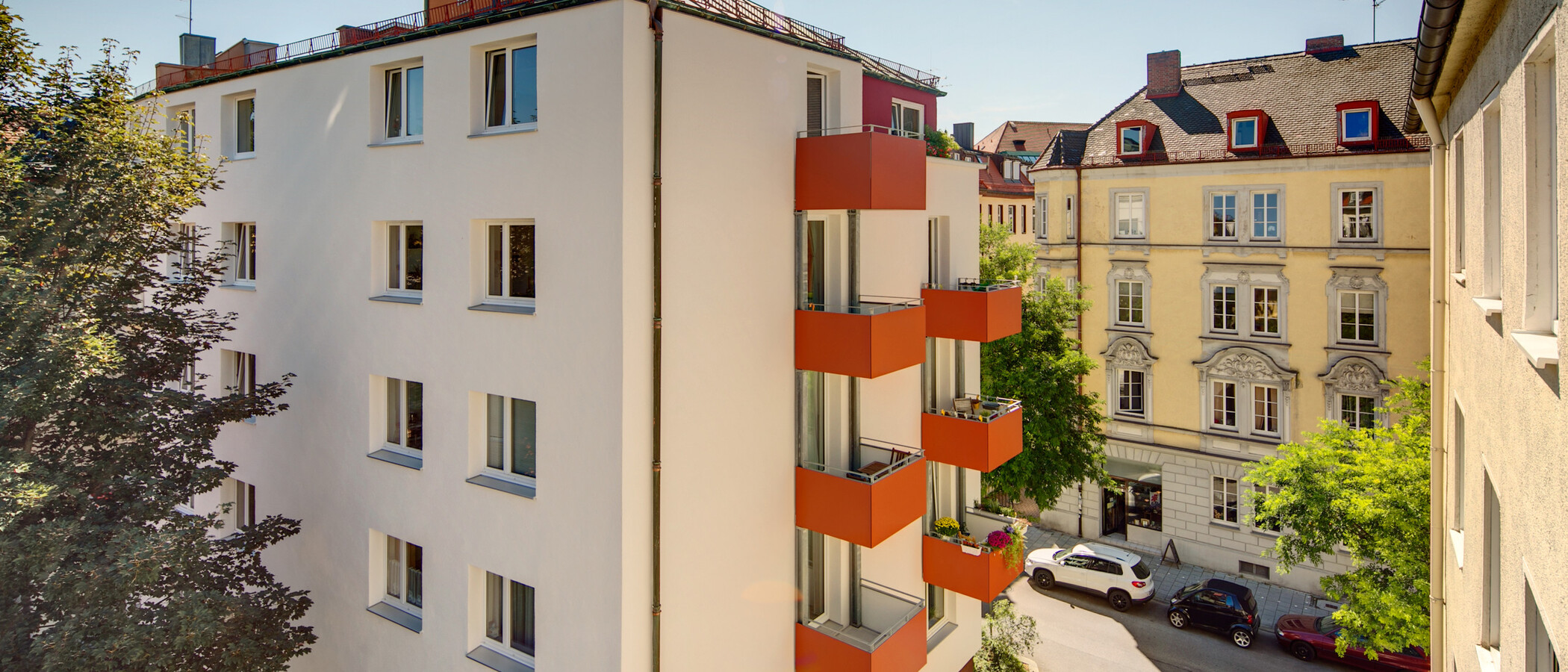 квартира München Isarvorstadt 03 вид из окна 7155