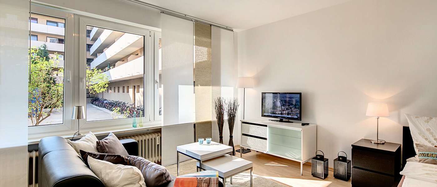 квартира München Neuhausen 01 гостиная 7179