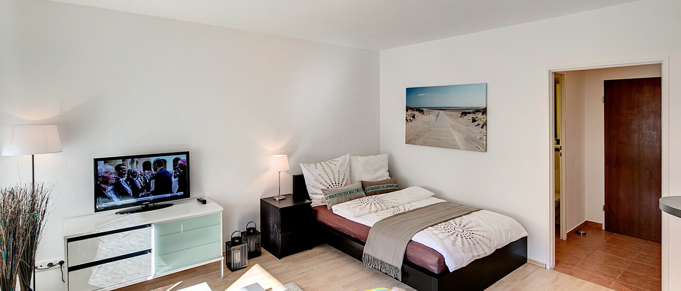 квартира München Neuhausen 02 гостиная 7179