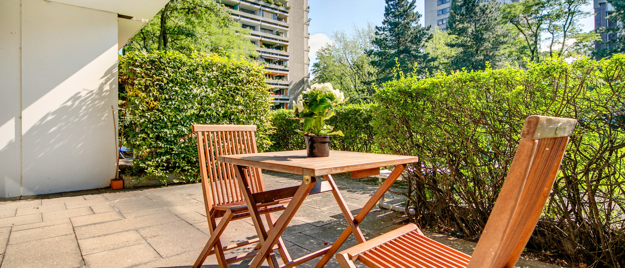 квартира München Schwabing-West 01 терраса 7194